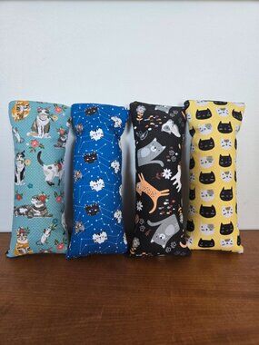 Crafty & Posh Handmade Refillable Catnip Cat Kicker Toys